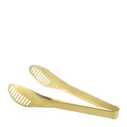Иноксова щипка за сервиране 24см WICKED GOLD-(HC-982220)(253208) - Horecano