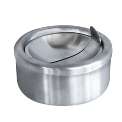 Иноксов пепелник ветроустойчив ф12xh6,5см DF-059 (6126)(0616-2) - Horecano