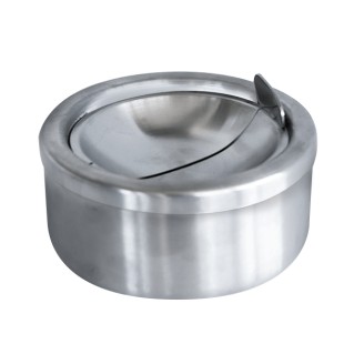 Иноксов пепелник ветроустойчив ф12xh6,5см DF-059 (6126)(0616-2) - Horecano