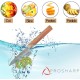 Нож за обезкостяване от неръждаема стомана с дървена дръжка Honesuki 12см PIRGE-TITAN EAST-(12107)