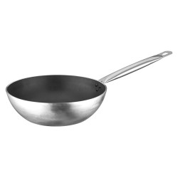 Алуминиев уок тиган с незалепващо покритие 30xh8,5см RUBY INDUCTION-(NET S 505) - Horecano
