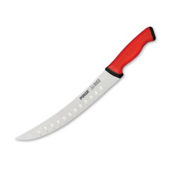 Нож за месо от неръждаема стомана 21см червен PIRGE-DUO-(34622)
