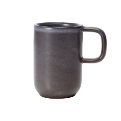 Комплект от 6 керамични чаши MUG, ф7,5см, h11см, 370мл, ONE STONE GREY - ROCKZZERO