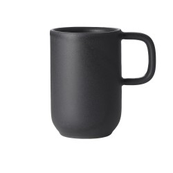 Керамична чаша MUG, ф7,5см, h11см, 370мл, ONE MIDNIGHT - ROCKZZERO