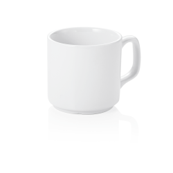 Порцеланова чаша MUG 260мл, ф7,6см, h7,7см, стакабъл - WAS
