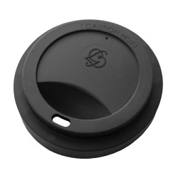 Пластмасов капак за порцеланова чаша ANYWHERE YOU GO, черен - G.Benedikt