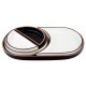 Комплект от 5 порцеланови чинии HELLA-BLACK & WHITE-(HC-56434) - Horecano