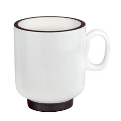 Порцеланова чаша MUG 400мл HELLA-WHITE-(HC-56443) - Horecano