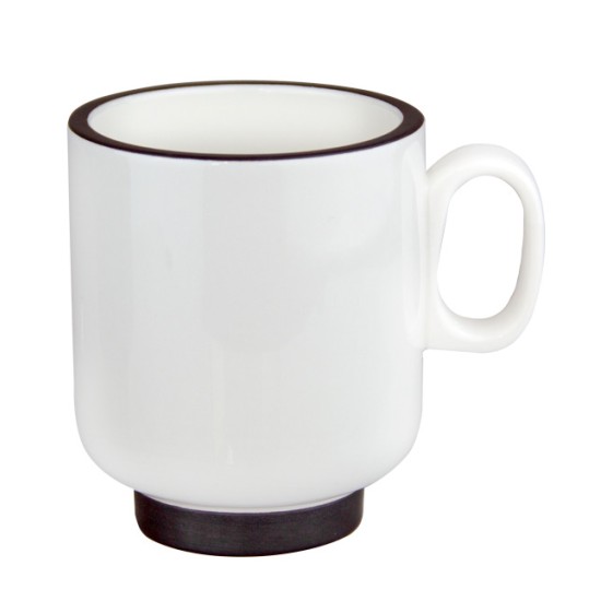 Порцеланова чаша MUG 400мл HELLA-WHITE-(HC-56443) - Horecano
