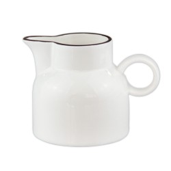 Порцеланова каничка за мляко 200мл HELLA-WHITE-(HC-56444) - Horecano