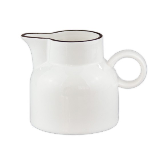Порцеланова каничка за мляко 200мл HELLA-WHITE-(HC-56444) - Horecano