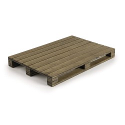 Дървена дъска за сервиране тип "Палет", 30x20xh3см – Lacor