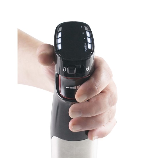 Електрически пасатор с чаша, 220-240V, 50/60Hz, 1000W, 16.000 r.p.m. 800мл, 5,5x6,5x4см, PREMIUM – Lacor