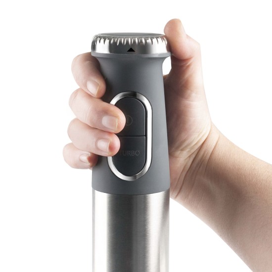 Електрически пасатор с чаша, 220-240V, 50/60Hz, 1200W, 13.000 - 15.300 r.p.m., 800мл, ф6,5x41см, MIX – Lacor