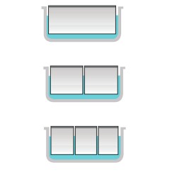 Електрическо Бен Мари кранче за източване, GN 1/1, h150мм, 230V, 50Hz, 1300W, 85°C, 24л, 61,5x39x30см, 8,5кг – Lacor