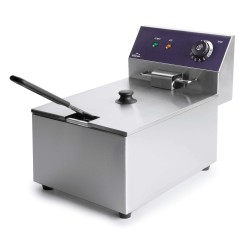Електрически фритюрник, 220-240V, 50/60Hz, 2500W, 50°C - 190°C, 6л, 27x41x31см, 5,5кг, PROFESIONAL - Lacor