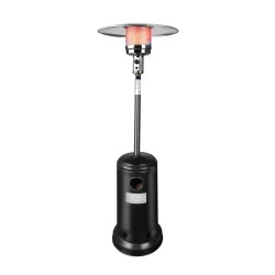 Външна газова лампа за отопление, 14KW (max), 870g/h, 2,24м, 20кг, черна - Lacor