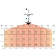 Алуминиева електрическа лампа / нагревател за отопление, висяща, 220-240V, 50/60Hz, 1500W IP24, ф42,5x25см, 2,4кг - Lacor