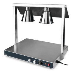 Карвинг стейшън с 2 лампи, 500W (2х250W), 40°C-90°C, 78х53х70см, 12,5кг  – Lacor