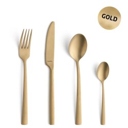 Комплект прибори за хранене от 16 елемента Manille Gold - Amefa