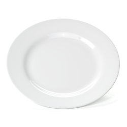Меламинова чиния, плитка, ф23см, Melamine - WAS