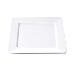 Меламиново плато с борд, квадратно, плитко, 25x25см, Melamine - WAS