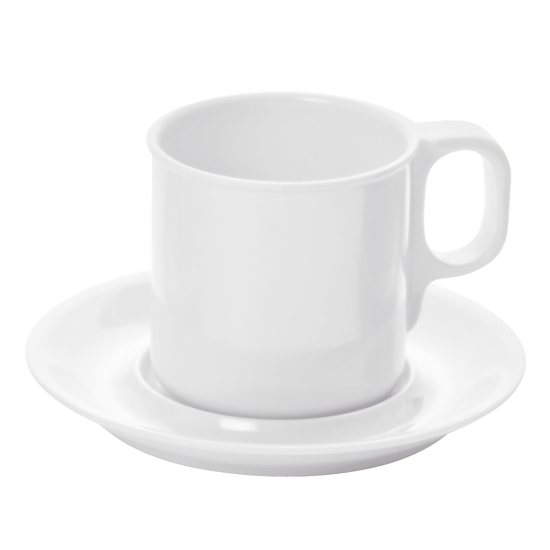 Меламинова чаша MUG, 250мл, ф7,7см, h7,8см, стакабъл, Melamine - WAS