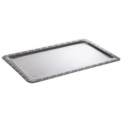 Иноксово плато, GN 1/1, 53х32,5xh1см, с декорация, стакабъл, SCHÖNER ESSEN – APS