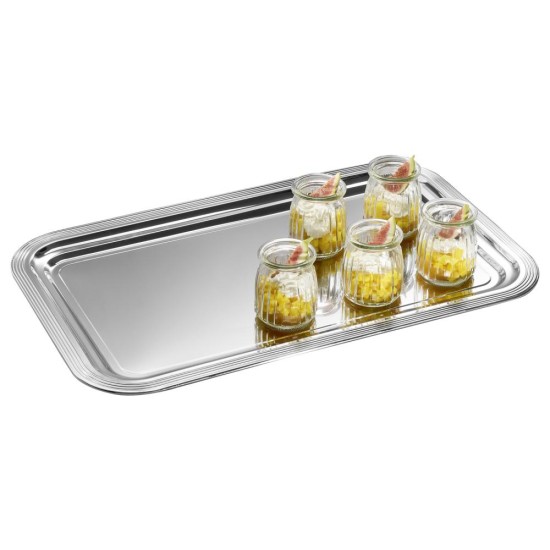 Иноксово плато GN 1/1 53x32,5см CLASSIC - APS