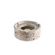 Пепелник, бетон, кръгъл, ф10,5см, h5см, стакабъл, TERRAZZO – APS
