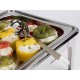 Иноксова решетъчна лъжица за сервиране, 11х6,5см, L24см, BANQUET – APS