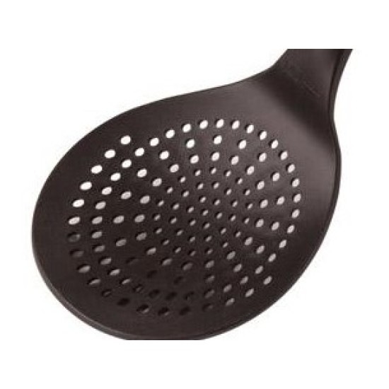 Решетъчна лъжица, полиамид, ф11,5см, L23см, черна, EASYLIFT – APS