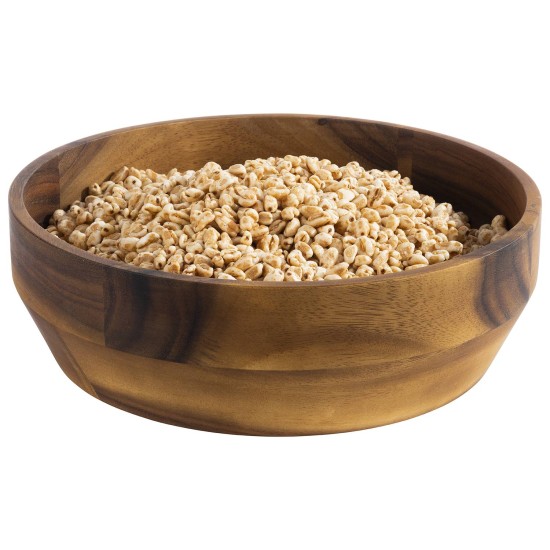 Дървена купа, кръгла, ф27см, h8,5см, 3л, стакабъл, „ACACIA“ – APS