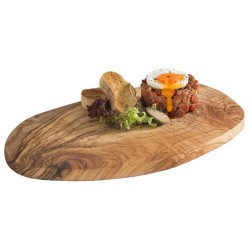 Дървена дъска за презентация, 35x20,5xh1,5см, стакабъл, „OLIVE“ – APS