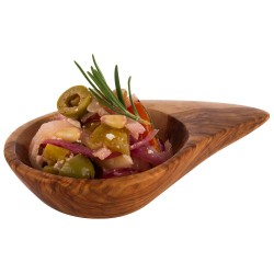 Комплект от 2 дървени купички, 12,5x8см, h2,5см, 50мл, стакабъл, „OLIVE“ – APS