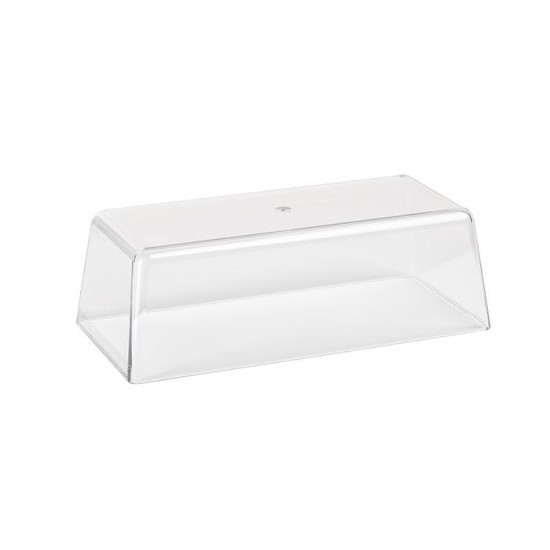 Полистиренов капак за поднос, 29x13,5хh10см, правоъгълен, прозрачен,– APS