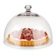 Пластмасов капак, кръгъл, ф30см, h22см, прозрачен, стакабъл, DOME – APS
