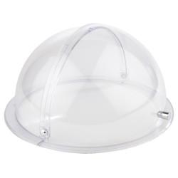 Ролтоп капак, SAN/цинк, ф38см, h20см, кръгъл, прозрачен – APS