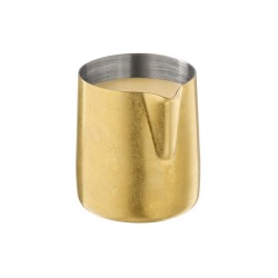 Иноксова каничка за дресинг / сосове / мляко, 18/8, ф6см, h6,5см, 150мл, vintage gold, FLOW – APS
