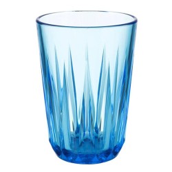 Чаша, тритан, ф7,5см, h11см, 200мл, синя, стакабъл, „CRYSTAL“ - APS