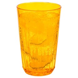 Чаша, тритан, ф8см, h12,5см, 300мл, оранжева, стакабъл, „CRYSTAL“ - APS