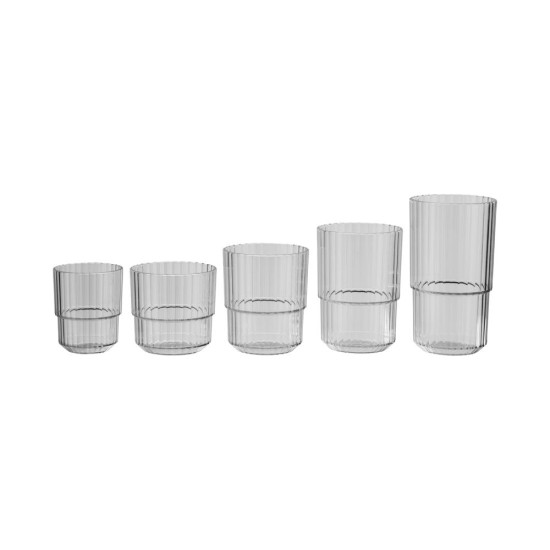 Чаша, тритан, ф6,5см, h8см, 150мл, сива, стакабъл, LINEA - APS