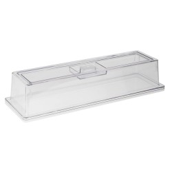 Пластмасов капак, GN 2/4, 53х16,2xh10,5см, 3мм, прозрачен, стакабъл – APS