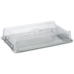 Капак, PET, GN 1/1, 53х32,5xh9см, прозрачен, стакабъл, HOCHSTAPLER – APS