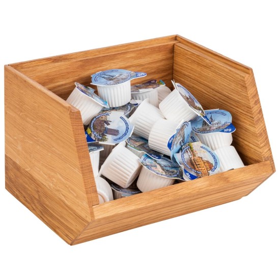 Дървена кутия за бюфет, 17,5x15,5xh12,5см, стакабъл – APS