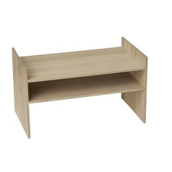 Дървена стойка / щендер за GN кутии за бюфет, правоъгълна, 55,5x32xh32см, кафява, VALO – APS