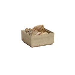 Дървена кутия, правоъгълна, GN 1/6, 17,6x16,2xh8,5см, стакабъл, VALO – APS