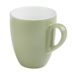 Порцеланова чаша MUG, ф8,5см, h10см, 330мл, зелена, стакабъл, SNUG – APS