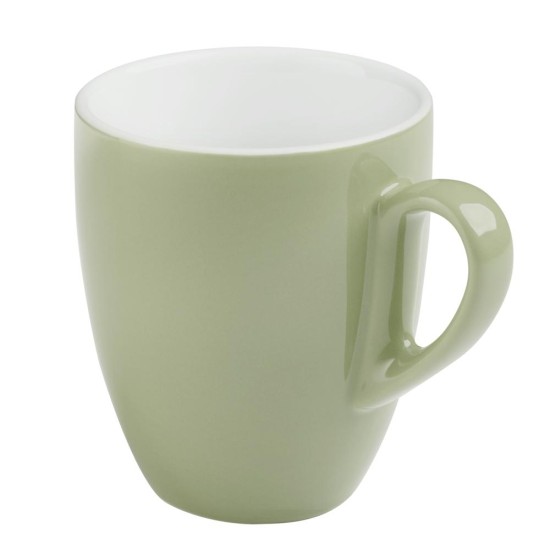 Порцеланова чаша MUG, ф8,5см, h10см, 330мл, зелена, стакабъл, SNUG – APS