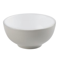 Порцеланова купа, кръгла, ф12см, h6см, 250мл, сива, стакабъл, SNUG – APS